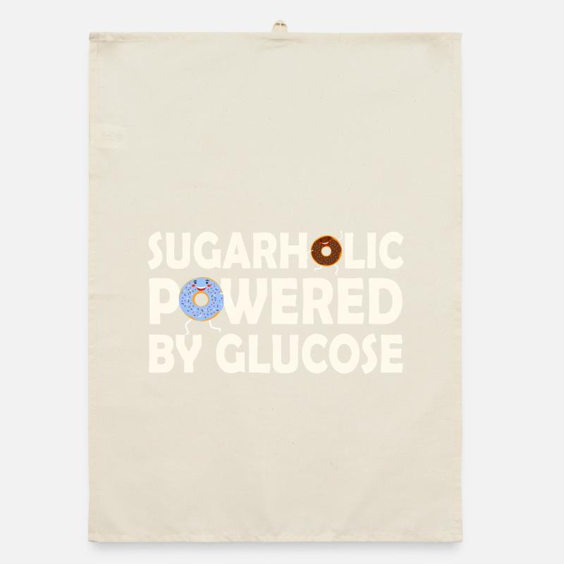 Sugarholic Powered by Glucose Organic dish towel