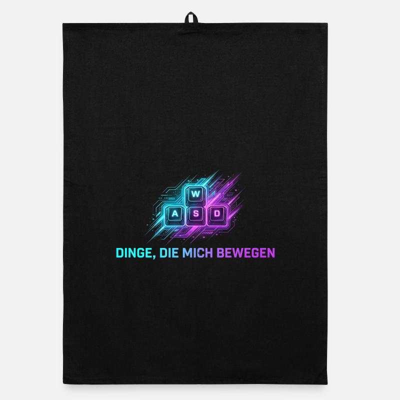 WASD Gaming PC: Dinge die mich bewegen Organic Geschirrtuch