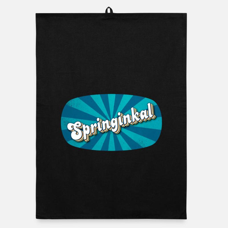 Springinkal - garçon plein de vie, nom d’animal de compagnie Torchon bio