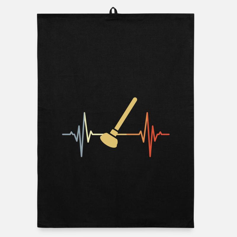 Retro Suction Cup Pulse Rate Organic dish towel