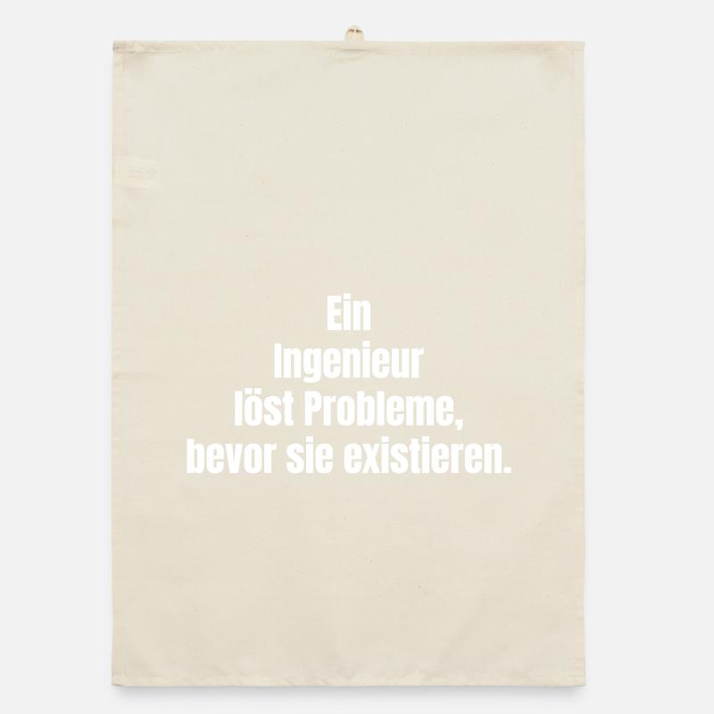 Engineer solves problems before they exist Organic dish towel