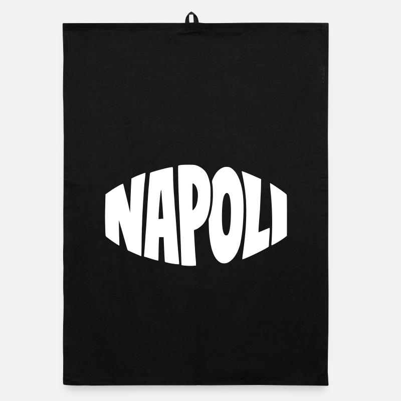 Napoli Bow Logo Organic dish towel