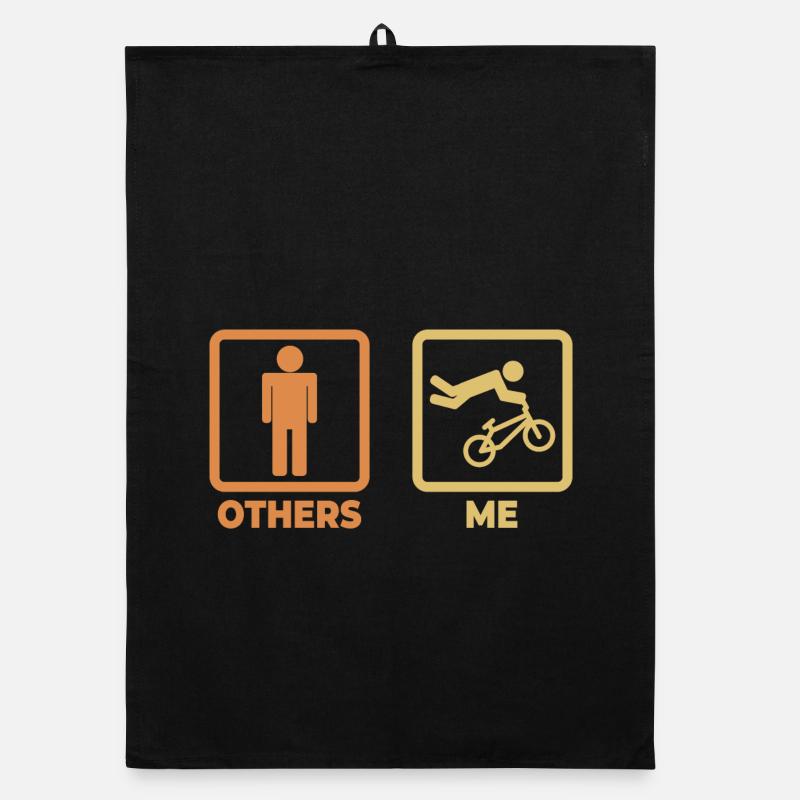 BMX Joke Organic dish towel