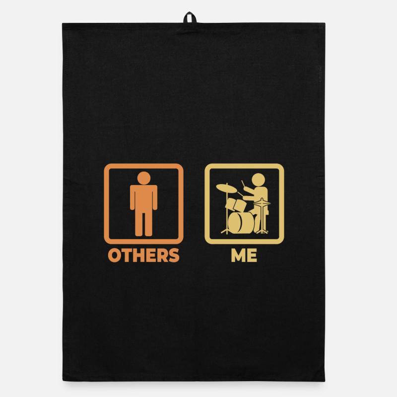 Figurine bâton de batteur Torchon bio