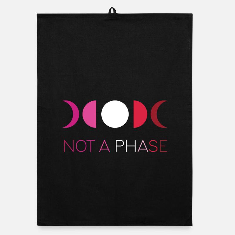 Mois de la fierté LGBTQ - Pas une phase - Lesbienne Torchon bio