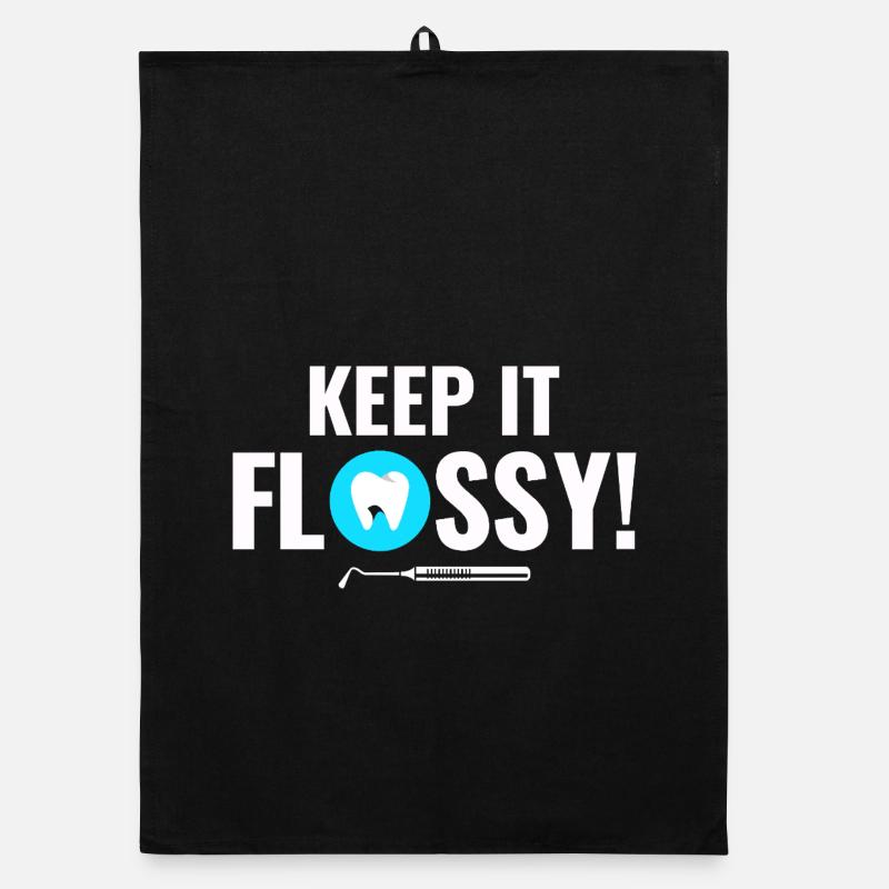 Mouth Engine Care Dentist Team  Organic dish towel