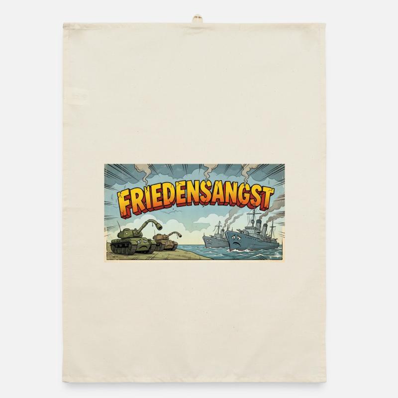 Friedensangst Organic Geschirrtuch