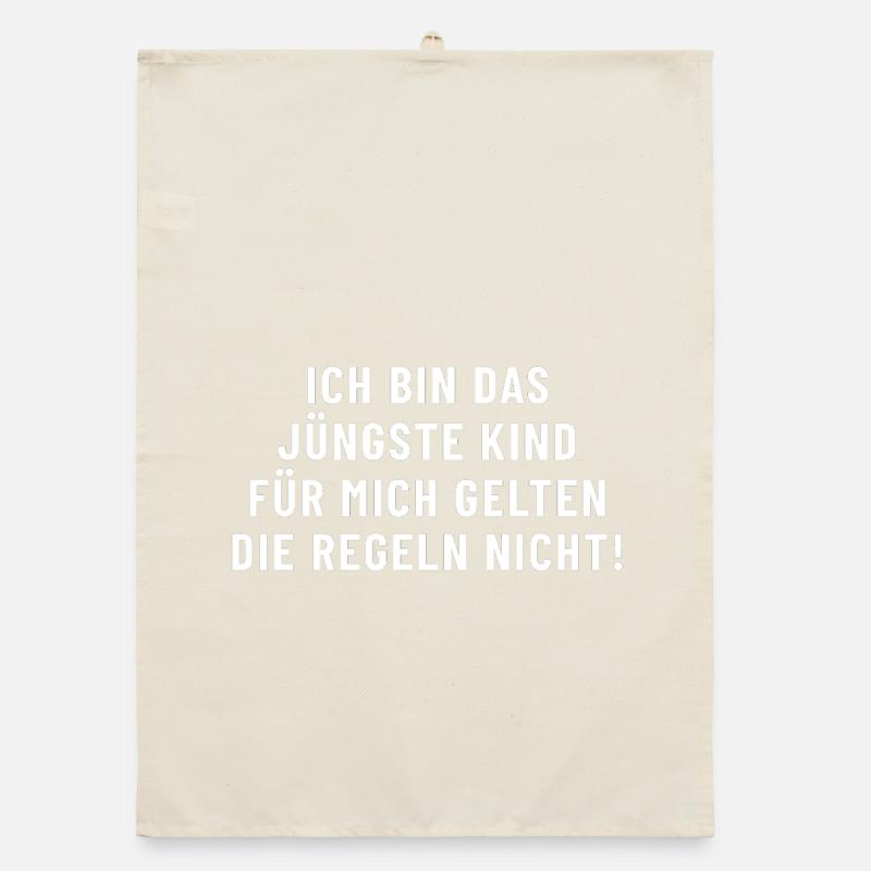 Je suis le benjamin, pas de règles. Torchon bio