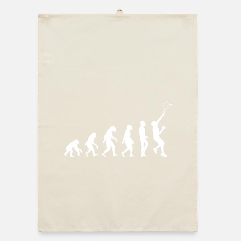 Tennis Evolution Organic dish towel