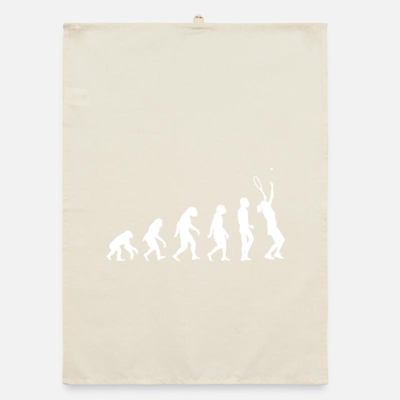 Tennis Evolution Organic dish towel