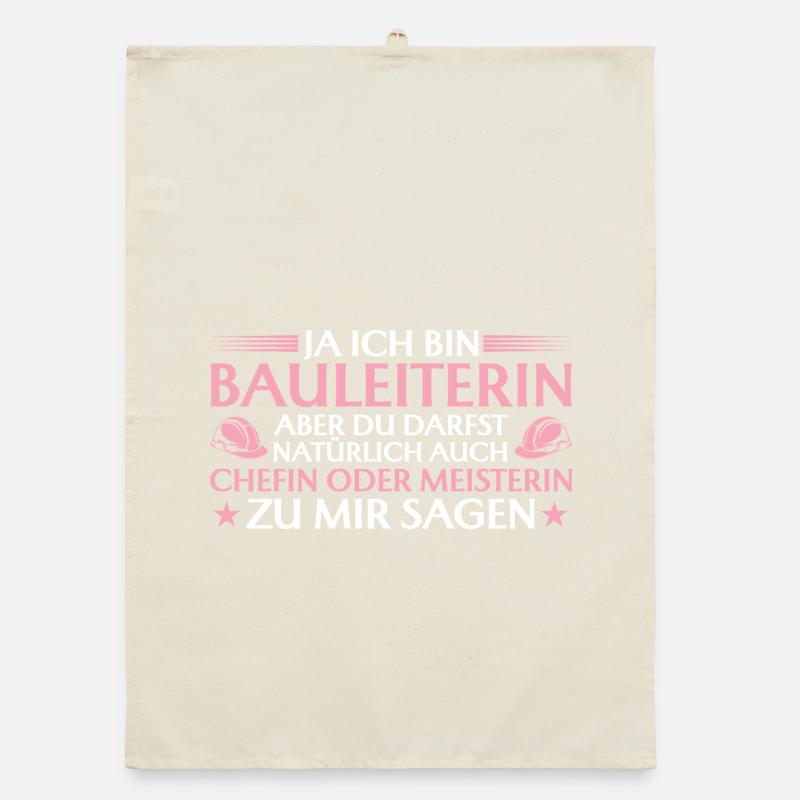 Chef de construction ou maître constructeur - Constructeur Torchon bio