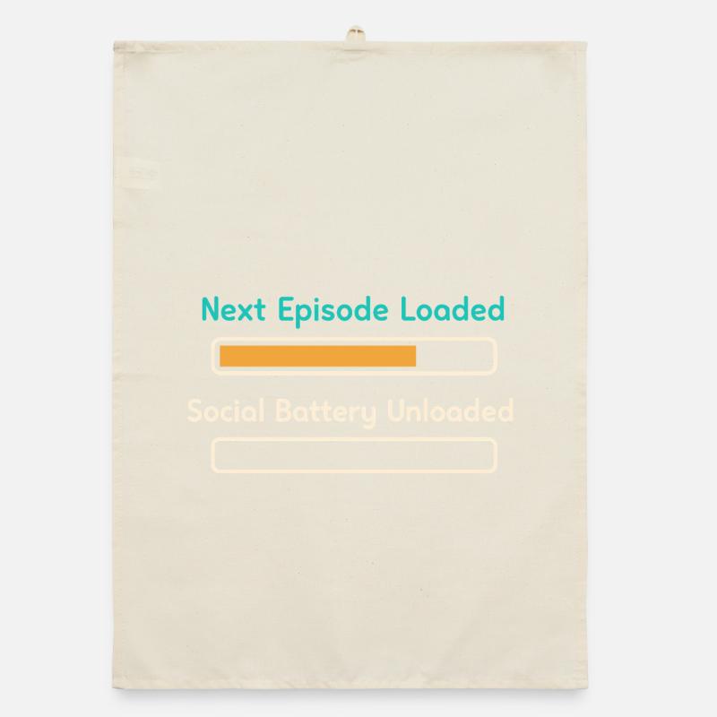 Anime introvert Weeb couch potato Organic dish towel