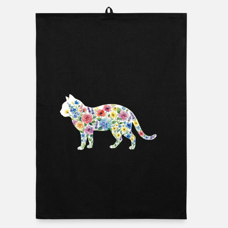 Spring Cat Organic dish towel