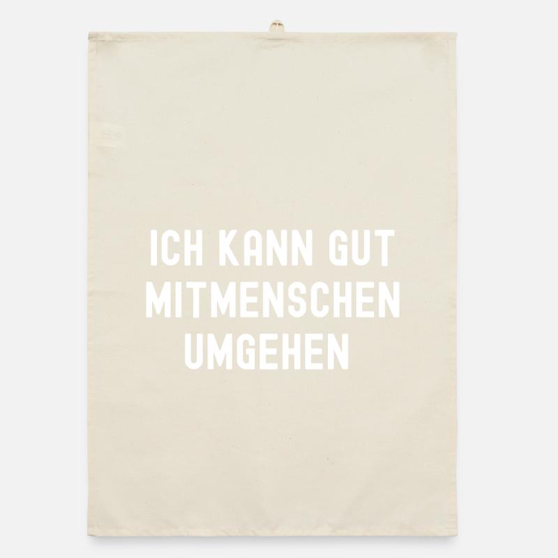 Je suis doué pour gérer mes semblables Torchon bio