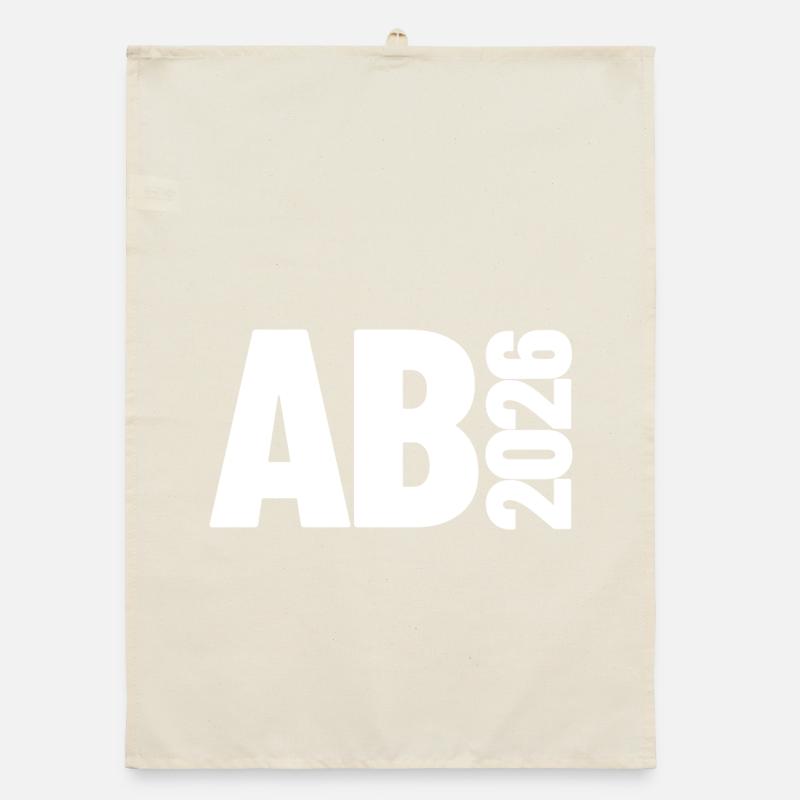 Abi 2026 - Abitur - Don | Conception minimale Torchon bio