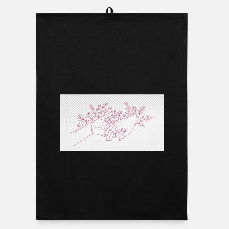 Hand of the Protector Organic dish towel