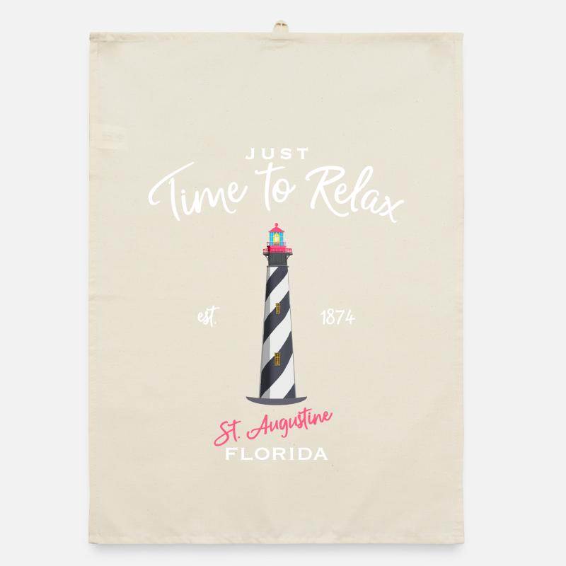 Floride, St. Augustine Lighthouse, États-Unis Torchon bio