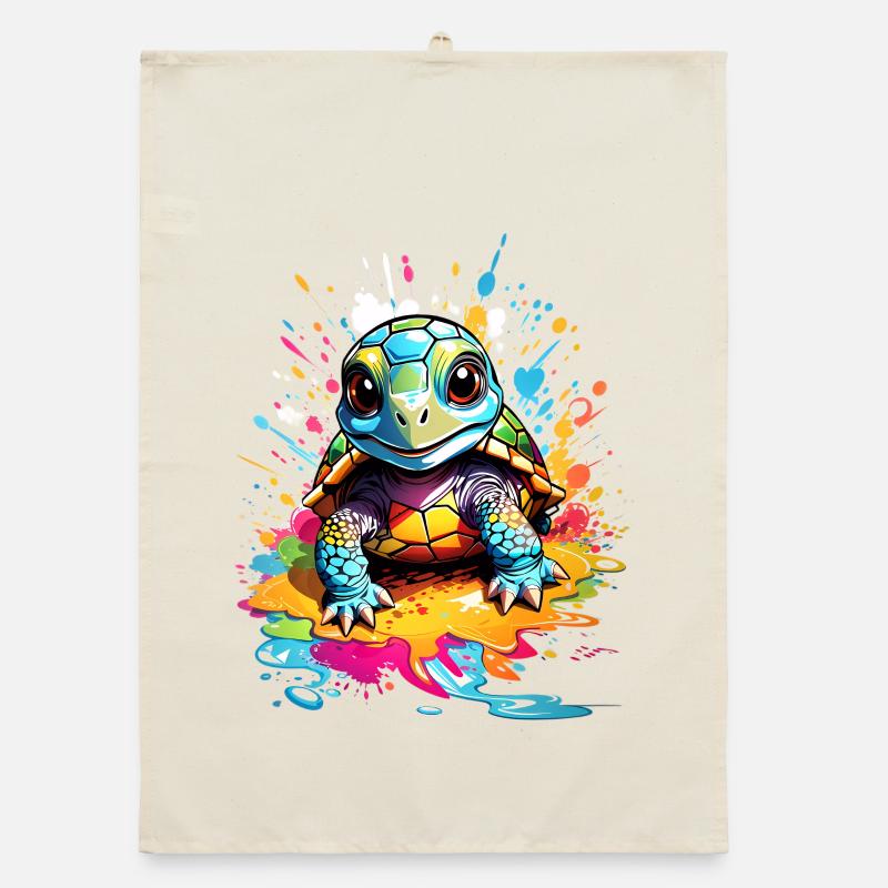 Turtle Organic dish towel