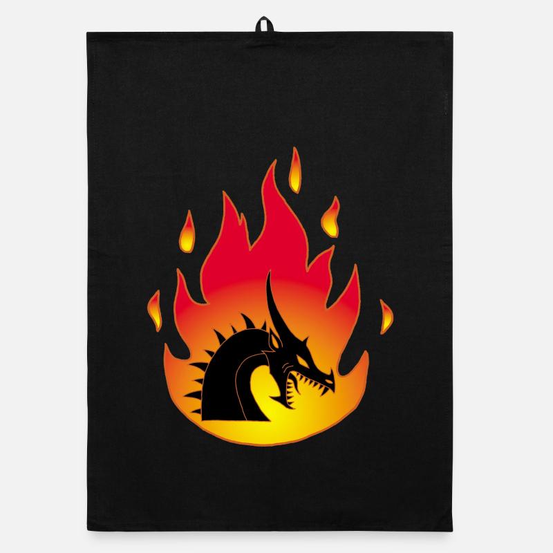 Dragon de feu Torchon bio