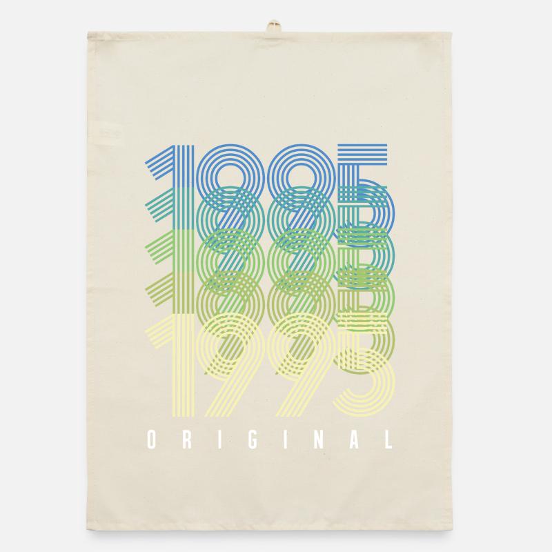 Original 1995 Gradient Rings Organic dish towel