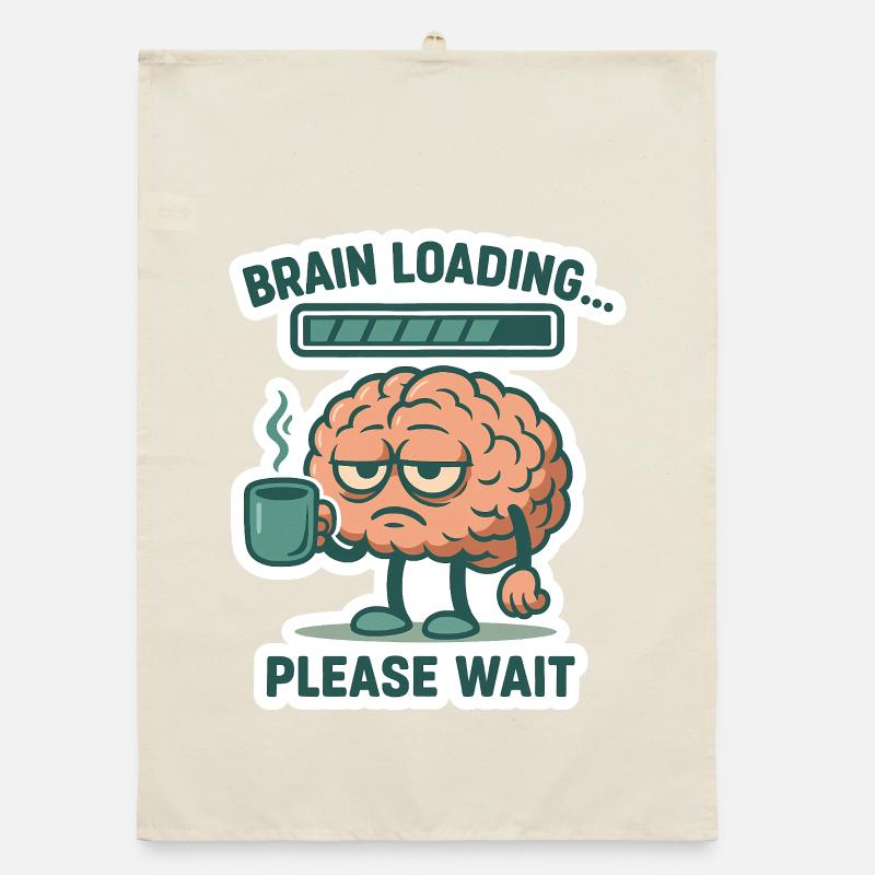 Brain Loading Organic dish towel