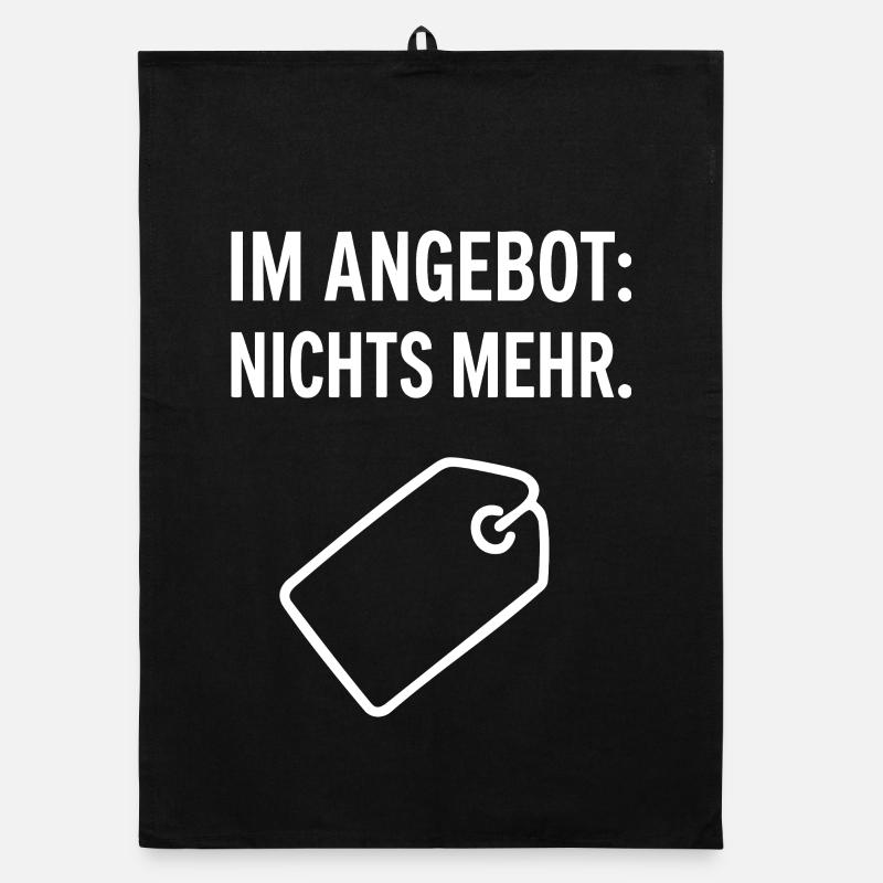Joke design: nothing more on offer Organic dish towel