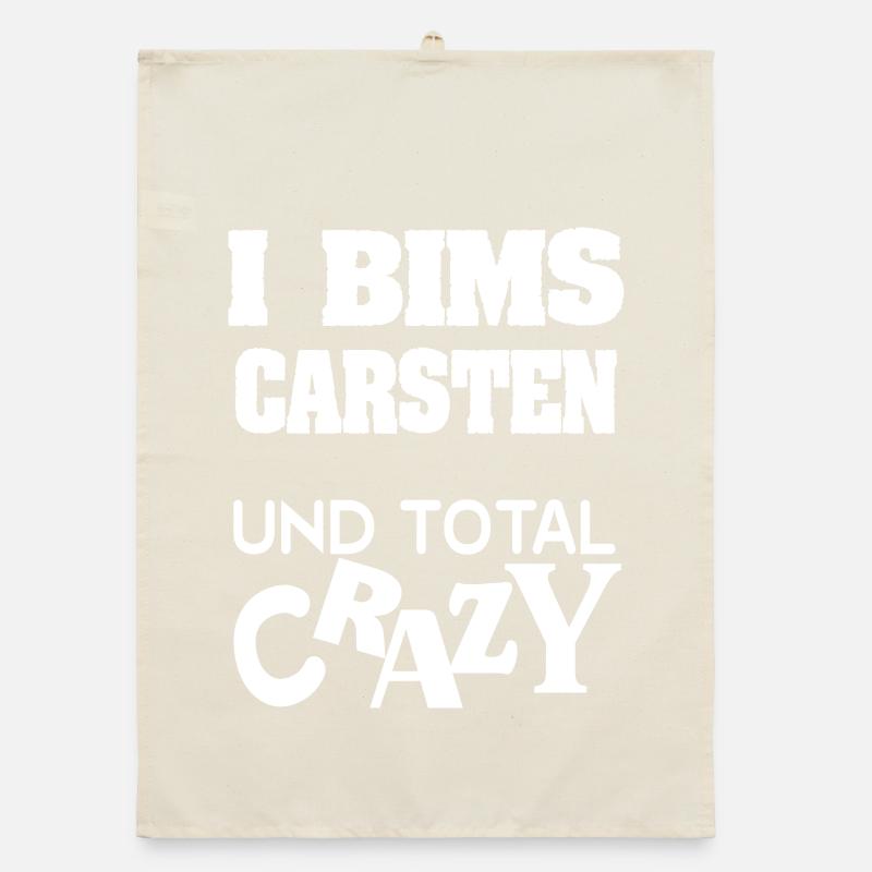 First name Carsten Organic dish towel