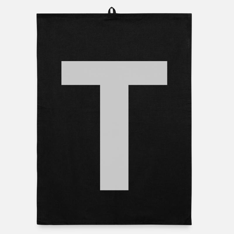T-shirt avec un T Torchon bio
