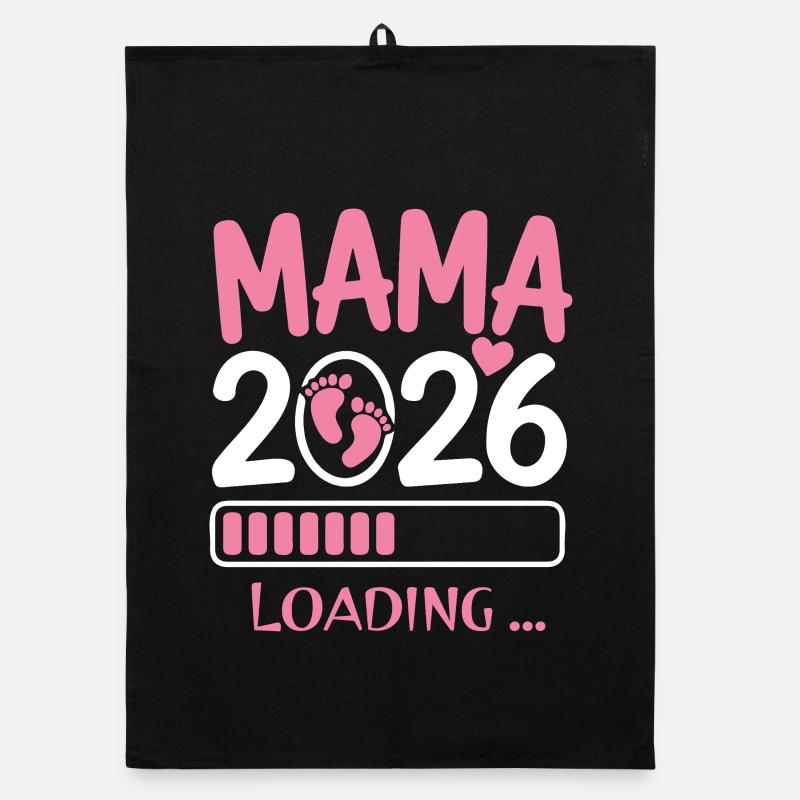 Maman enceinte en 2026 Torchon bio