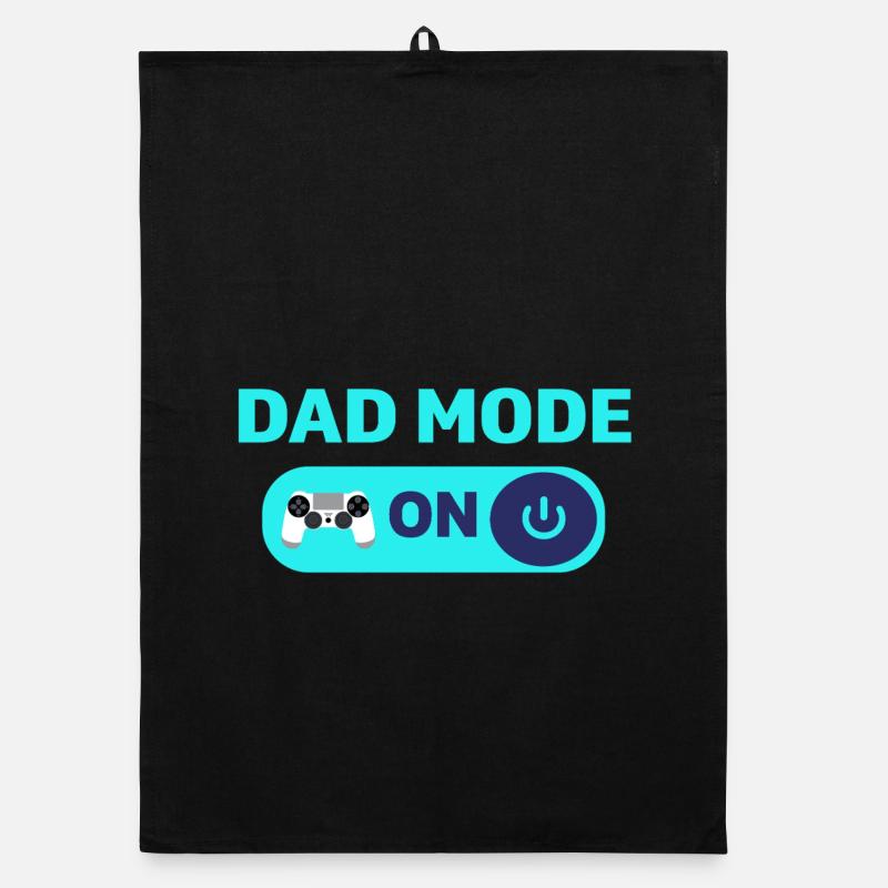 Mode papa activé – Strong Dad Life Design Torchon bio