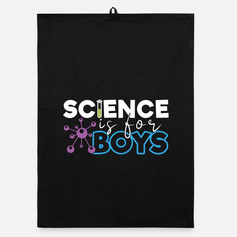 Science is for Boys Organic dish towel