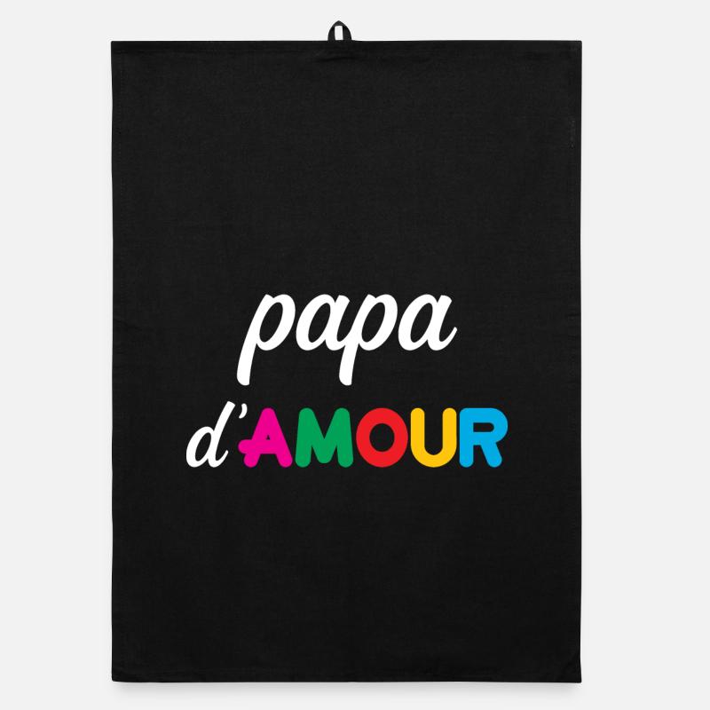 Love Daddy - Father's Day Organic dish towel