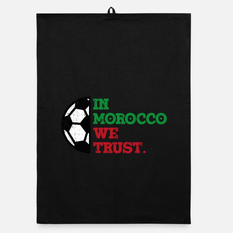 In Morocco we trust Organic dish towel