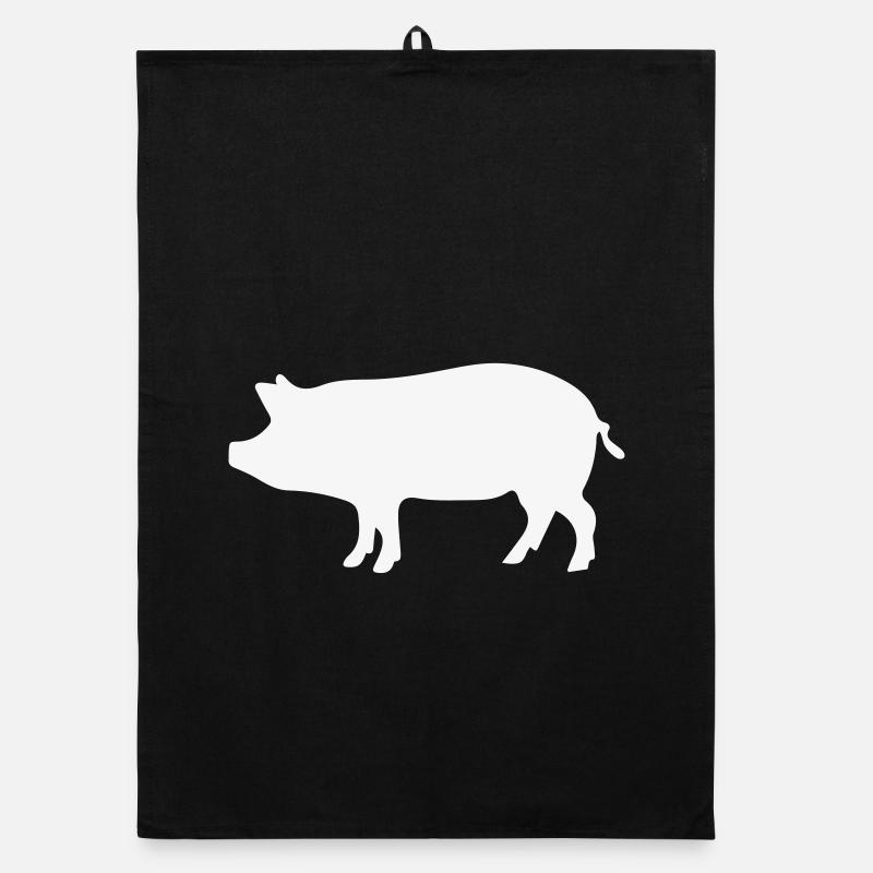 Pig / 1c Organic dish towel