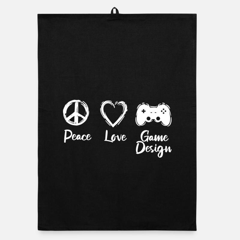 Spieleentwicklung Motivation Organic Geschirrtuch