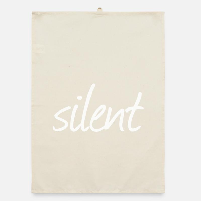 SILENT Organic dish towel
