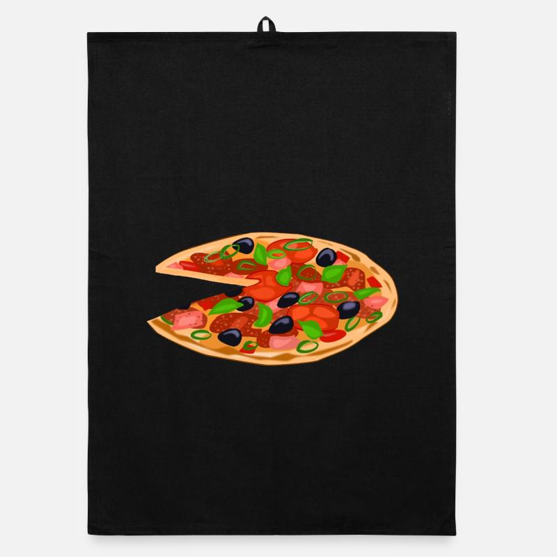 Manger de la pizza Torchon bio