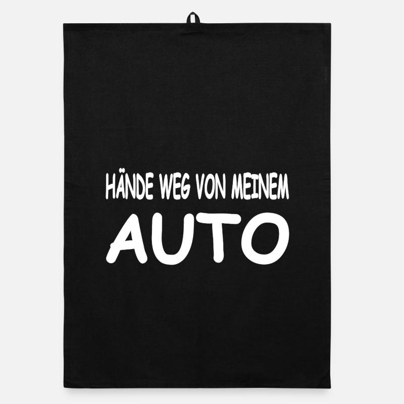 Auto - Organic Geschirrtuch - Schwarz