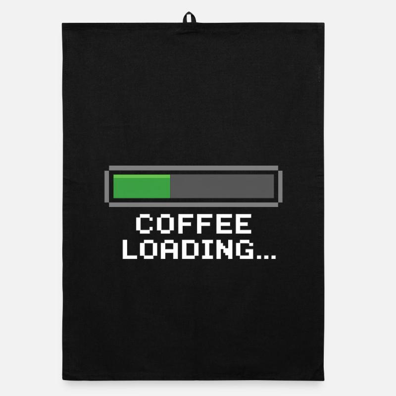 Barre de chargement de café Pixel Torchon bio