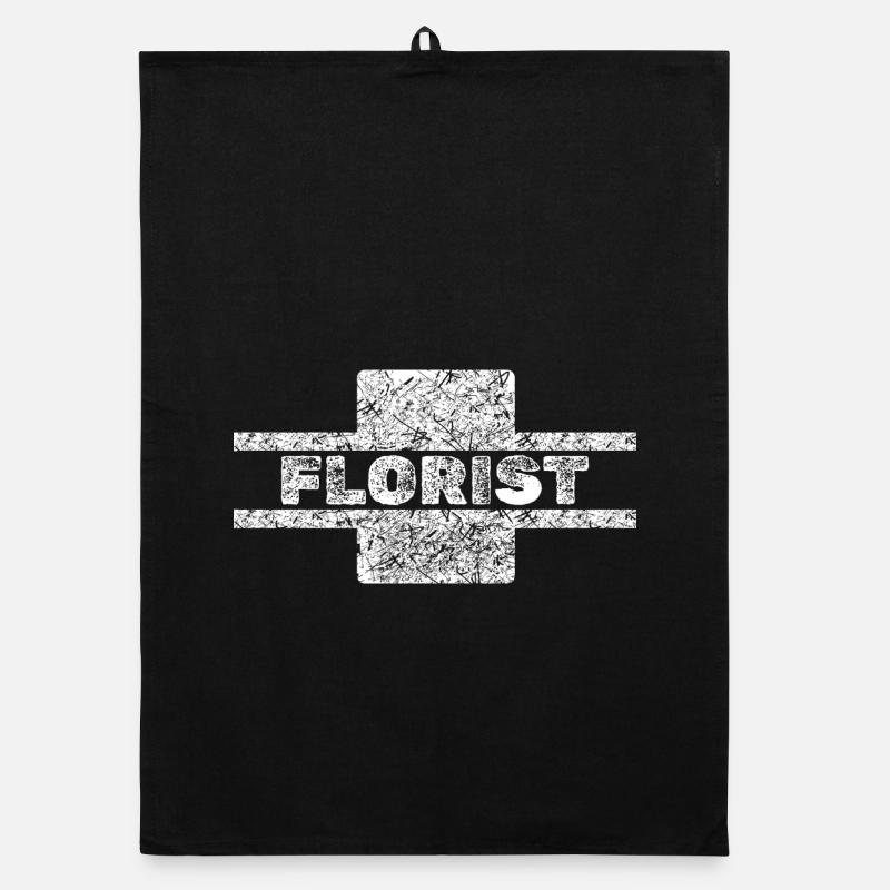 Gift for florist Organic dish towel