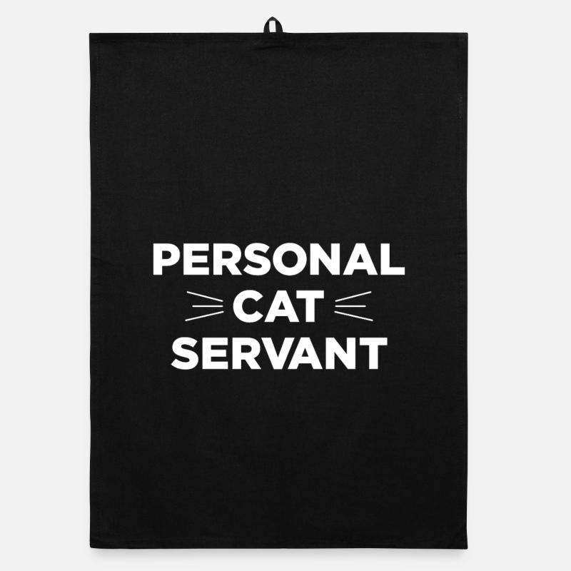 Serviteur Chat Personnel Torchon bio