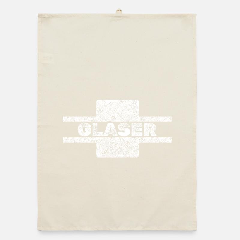 Glasses as a vocation Organic dish towel