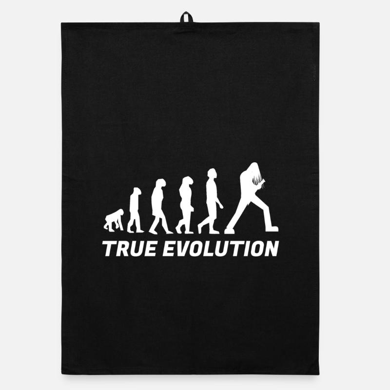 True évolution metal - blanc Torchon bio