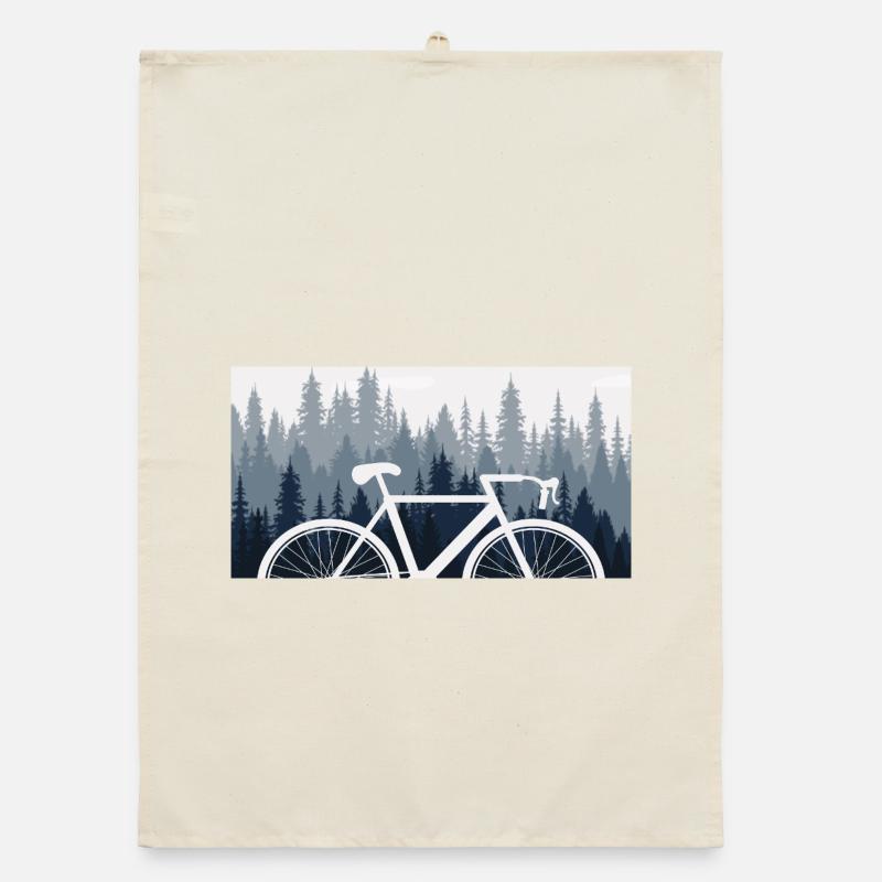 Vélo Forêt Nature VTT Torchon bio