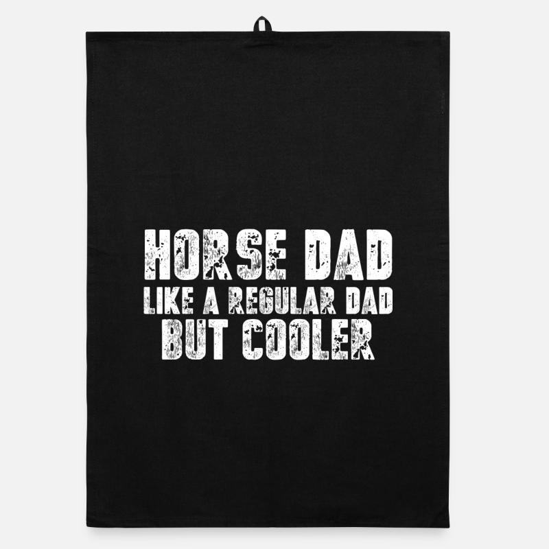 Cheval papa cool Torchon bio