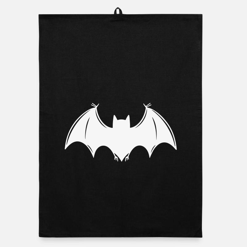 Fledermaus Organic Geschirrtuch