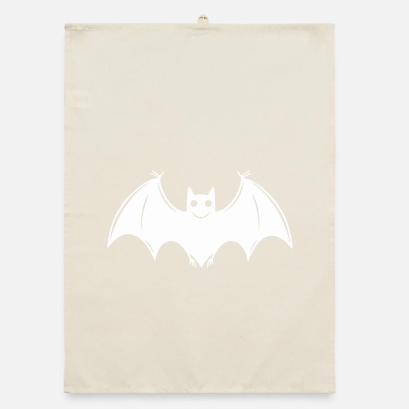Fledermaus Organic Geschirrtuch
