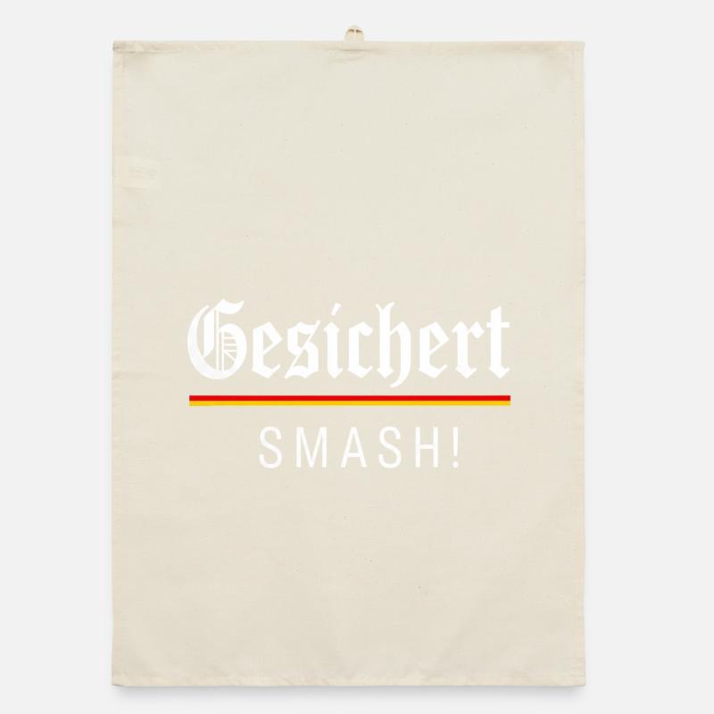 Secured SMASH! Germany Organic dish towel