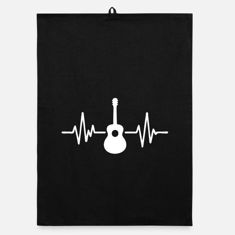Guitare Pulse Silhouette Torchon bio
