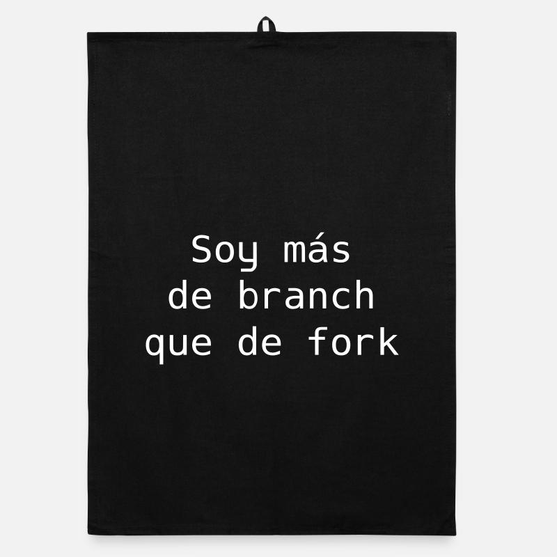 Je suis plus une branche qu’une fourchette Torchon bio
